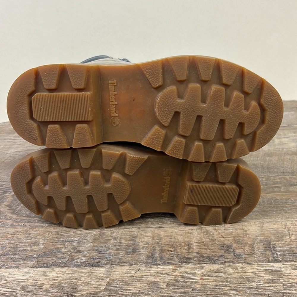 Timberland LINDENWOOD Women’s Grey Nubuck Waterproof Boots A1ZSE Size 7 - Picture 6 of 10